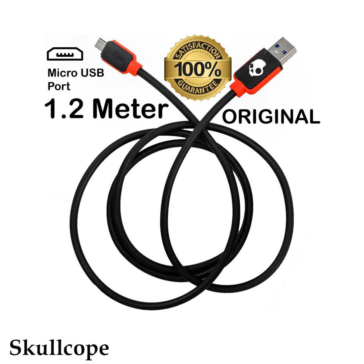 Skullcope 1.2 Meter Micro USB 3.0,TYPE C AND LIGHTNING Fast4
